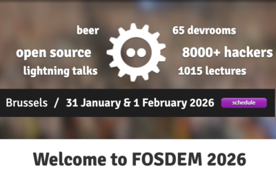 Meet us at FOSDEM 2026